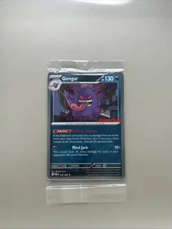 Sealed Pokemon Gengar Holo GameStop Promo Card Perfect Order 050/088 CENTERED ✅ - Image 1