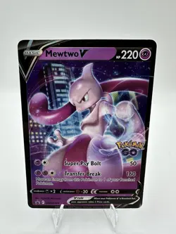 Mewtwo V Promo SWSH: Sword & Shield Promo Cards SWSH223 NM - Image 1