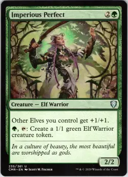 Imperious Perfect 235 Uncommon Commander Legends Magic: The Gathering Near Mint - Image 1