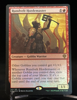 MTG Magic DMU Dominaria United Foil Rundvelt Hordemaster - Rare - Image 1