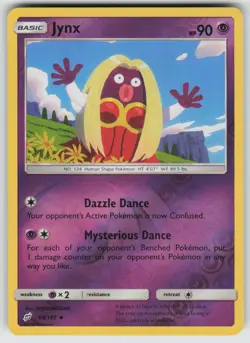 Jynx 68/181 Uncommon Team Up Pokemon Reverse Holo Near Mint - Image 1