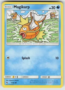Magikarp 15/68 Common Hidden Fates Pokemon Near Mint - Image 1