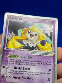 VTG 2006 EX Crystal Guardians Jirachi 94/100 Ultra Rare DMG/Creased - Image 4