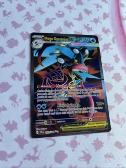 Mega Greninja ex 100/086 Me04: Chaos Rising Holo Pokemon TCG (NM) - Image 2