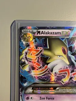 M Mega Alakazam EX Ultra Rare XY Fates Collide 26/124 Pokemon - Image 2