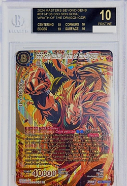 Dragon Ball Super Card Game BT24-138 Gdr English NM BGS 10 BLACK LABEL - Image 1