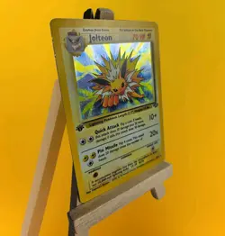 ​1999 Pokemon Jungle 1st Edition Jolteon Holo 4/64 Rare Vintage - Image 2