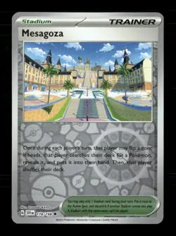 Mesagoza 178/198 Scarlet & Violet Reverse Holo NM/M Pokemon - Image 1