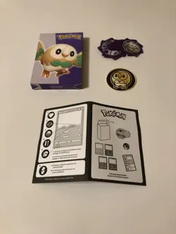 Pokemon Macdonalds Toy Collectible Tcg & Accessories In Box - Rowlet - Image 1