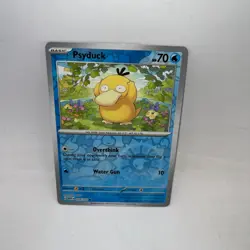 Psyduck 054/165 Common 151 Pokemon Reverse Holo Near Mint - Image 1