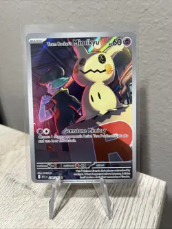 Team Rocket’s Mimikyu SIR 238/217 Ascended Heroes Pokemon TCG Mega Evolution - Image 1
