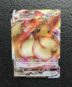 Pokemon TCG - Eevee VMAX SWSH087 - Black Star Promo Holo Rare *NM/M - Image 1