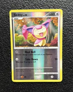 Pokemon TCG - Skitty 93/127 - Reverse Holo Rare - Platinum Set *NM/LP - Image 1