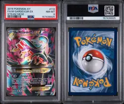 2016 Pokemon M Gardevoir EX (Full Art) 112/114 XY - Steam Siege Holo PSA 8 - Image 3