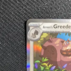 Arven's Greedent 159/182 Holo Rare SV10: Destined Rivals Pokemon TCG NM/M - Image 3