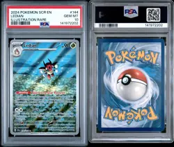 POKEMON LEDIAN 144/142 PSA 10 ILLUSTRATION RARE STELLAR CROWN 2024 - Image 3
