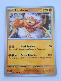 Pokemon TCG Perfect Order Build And Battle Deck 41/88 Landorus Non Holo... - Image 1