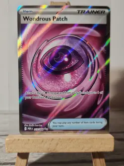 Pokemon TCG Wonderous Patch 117/088 Full Art Perfect Order - Image 2