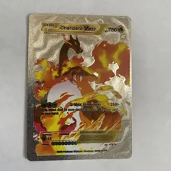 Ultra Charizard Vmax HP780 Silver Foil Fan Art Card G-Max Firebomb🔥🔥🔥 - Image 1