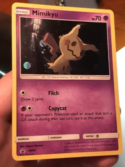 Mimikyu SM99 Sun and Moon Promo Pokemon TCG English - Image 1
