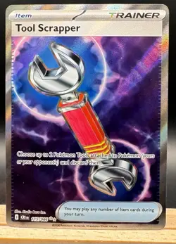 Tool Scrapper 115/086 Ultra Rare Chaos Rising Pokemon TCG NM - Image 1