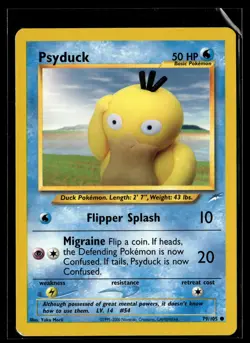 Pokemon TCG Neo Destiny #079/105 Psyduck - Image 1