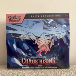 Pokemon Chaos Rising Elite Trainer Box Factory Sealed ETB - Image 1