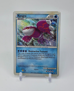 Custom SPARKLING HOLO Kyogre Card Card READ DESCRIPTION BELOW - Image 1