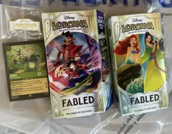 Disney Lorcana TCG: Fabled Starter Decks plus puzzle, mat, binder and promo card - Image 2
