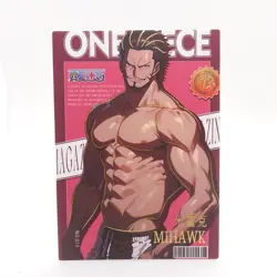 Mihawk One Piece Guyfu Husbando Foil Anime Collectible Trading Card - Image 1