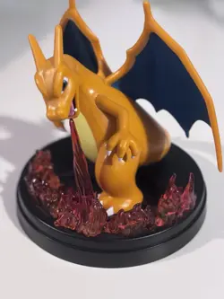 Charizard EX Super Premium Collection Figure Statue Card Stand - Image 2