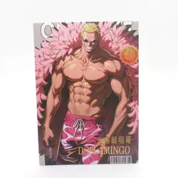 DoFlamingo One Piece Guyfu Husbando Foil Anime Collectible Trading Card - Image 1