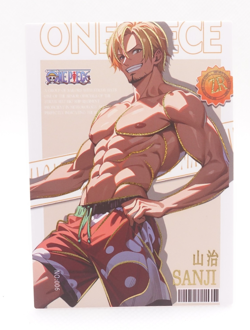Sanji One Piece Guyfu Husbando Foil Anime Collectible Trading Card - Image 1