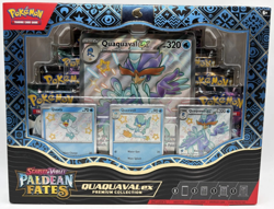 Pokemon TCG Scarlet & Violet Paldean Fates Quaquaval ex Premium Collection New - Image 1