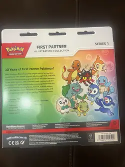 Sealed Pokemon TCG: First Partner Illustration Collection—Series 1 - Image 2