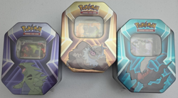 Pokemon TCG Slaking, Tyranitar & Darkrai - Lot Of 3 New Sealed Collector Tins - Image 1