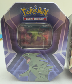 Pokemon TCG Slaking, Tyranitar & Darkrai - Lot Of 3 New Sealed Collector Tins - Image 2