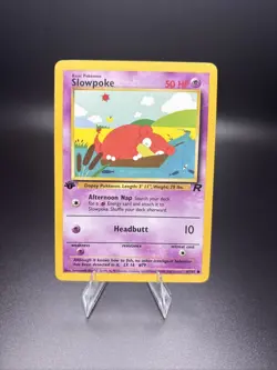 Slowpoke 67/82 1st Edition Common Team Rocket Pokemon TCG NM - Image 1