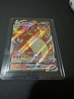 Pokemon TCG Charizard VMAX Darkness Ablaze Holo Card 020/189SWSH03 - Image 3