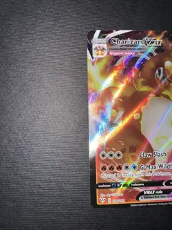 Pokemon TCG Charizard VMAX Darkness Ablaze Holo Card 020/189SWSH03 - Image 5