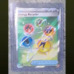 Pokemon Energy Recycler 108/088 Perfect Order Full Art Trainer Pokemon TCG - Image 1