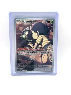 pokemon poltchageist 171/167 illustration rare twilight masquerade holo english - Image 1
