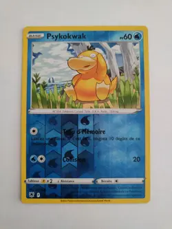 Carte Pokemon - Psykokwak Reverse 028/189 - Astres Radieux EB10 - Image 1