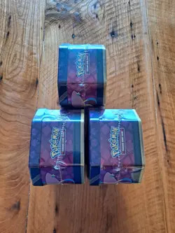 Pokemon TCG Mega Moonlit Tin Mega Gengar ex Lot of 3 Factory Sealed In Hand - Image 3