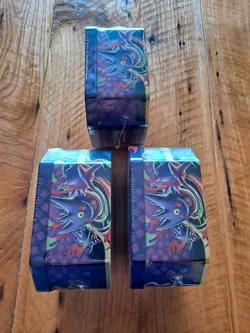 Pokemon TCG Mega Moonlit Tin Mega Gengar ex Lot of 3 Factory Sealed In Hand - Image 4