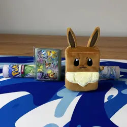 Pokemon TCG Prismatic Evolutions SPC Extras Deck Box, Playmat, Sleeves! - Image 1