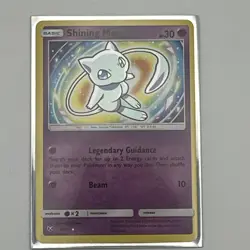 The Pokemon Company Shining Mew 40/73 Shining Legends Shiny Holo Rare 30 HP EN - Image 1
