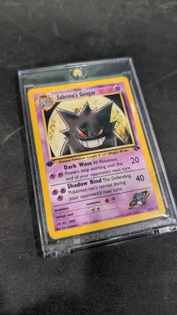Pokemon Sabrina's Gengar 29/132 Gym Challenge 1st Edition Rare Regular 90 HP - Image 1