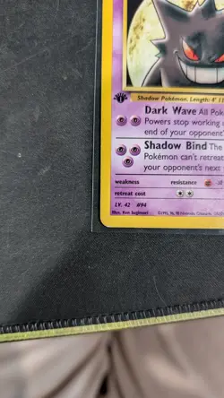 Pokemon Sabrina's Gengar 29/132 Gym Challenge 1st Edition Rare Regular 90 HP - Image 3