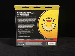 Pokemon TCG Pokemon Day 2026 Collection Sealed Box Pikachu Promo + 3 Boosters - Image 3